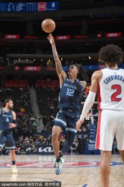 爱游戏下载-灰熊胜活塞，莫兰特缴出神奇表现