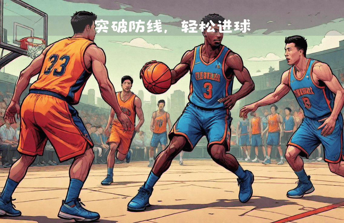 球员突破防守,实力直逼对手防线 球员突破防守,实力直逼对手防线