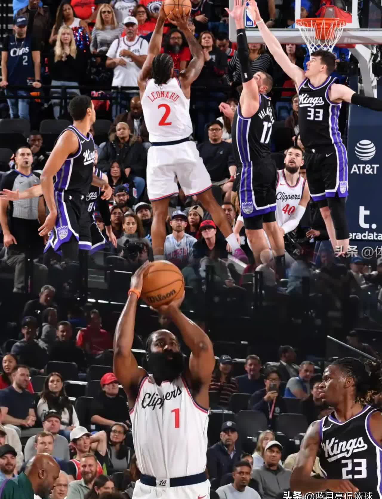 快船击败爵士，伦纳德压哨绝杀成全队英雄