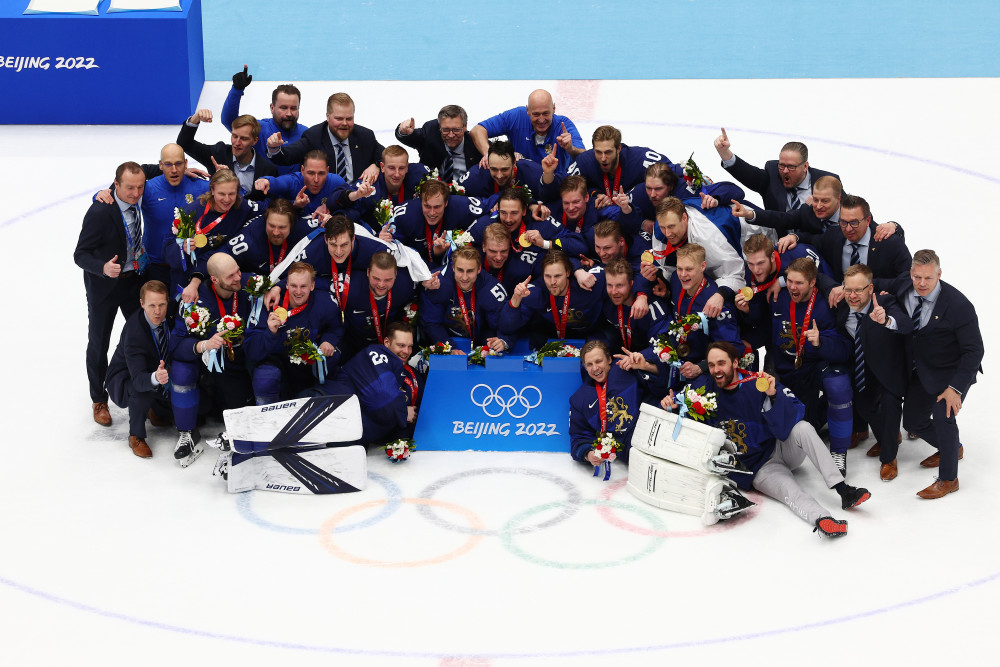 芬兰田径选手再度登上领奖台 芬兰田径选手再度登上领奖台